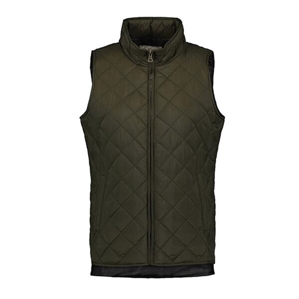 Women's Vintage Diamond Quilted Vest Thumbnail