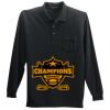 Long Sleeve Silk Touch Polo with Pocket Thumbnail